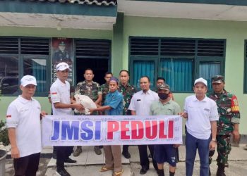 JMSI Peduli Salurkan Bantuan ke Korban Banjir Padangcermin