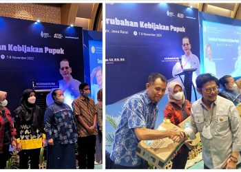 Penerbitan SK Alokasi Pupuk Bersubsidi Tercepat dan Input e-Alokasi Terbaik, Pemprov Lampung Terima Penghargaan