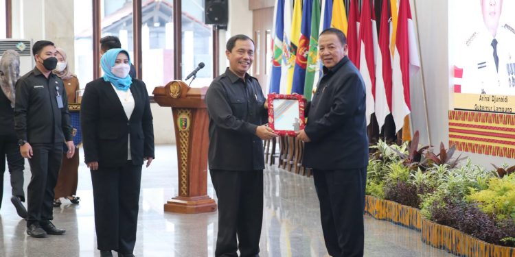 Gubernur Arinal Kukuhkan Suryasih Fifi Herawati sebagai Kepala BPKP Lampung