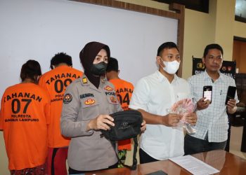 Polresta Bandar Lampung Tangkap 3 Pelaku Curas