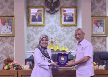 Wagub Chusnunia Terima Kunjungan Sekjend Wantannas