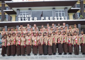 Kapolda Lampung Lepas Peserta Kontingen Pertikaranas IV