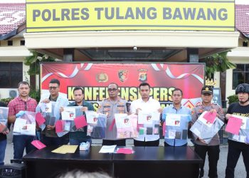 Polisi Lampung Tangkap Komplotan Hacking Spesialis Bank