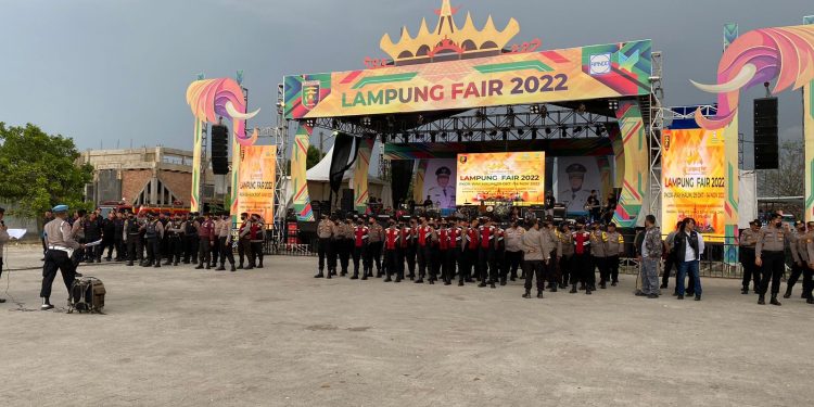 Polresta Tingkatkan Pengamanan Lampung Fair 2022