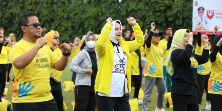Riana Sari Arinal ajak Masyarakat Cegah dan Kendalikan Diabetes dengan Olahraga Teratur dan Pola Makan Sehat
