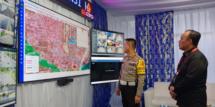 Intip Teknologi Canggih Korlantas Pantau Kelancaran Jalur Tamu VVIP KTT G20 Bali