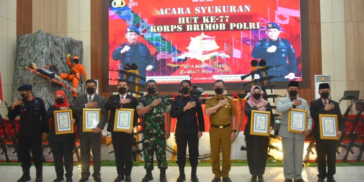 Pesan Kapolri Pada HUT Brimob Polri