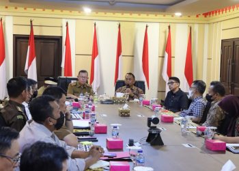 Sekdaprov Terima Audensi Tim Penyelesaian Pelanggaran Hak Asasi Manusia