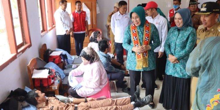 TP PKK Provinsi Lampung Melaksanakan Kunker ke Lambar