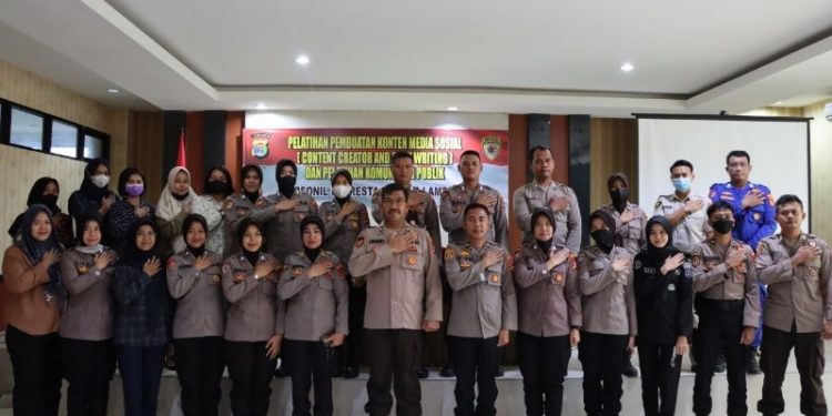 Kabag SDM: Personil Polresta Bandar Lampung Jangan Gaptek Media Sosial