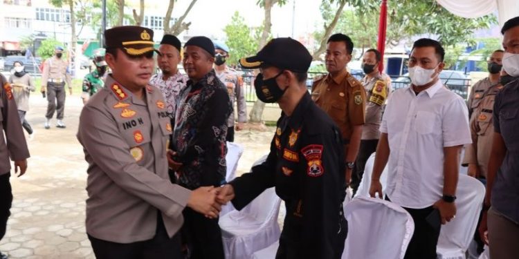 Kunjungan Kerja Kapolresta di Polsek Tanjung Senang