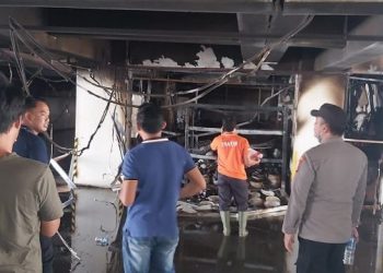 Polisi Selidiki Kebakaran di Lampung City Mall