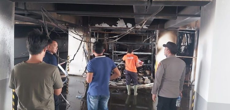 Polisi Selidiki Kebakaran di Lampung City Mall