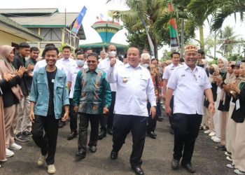 Gubernur Arinal Melakukan Peletakan Batu Pertama Pembangunan Gedung Pusat Kajian Cassava, Kelapa Sawit Dan Tebu