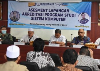 Prodi Sistem Komputer Darmajaya Jalani Asesment Lapangan LAM Infokom