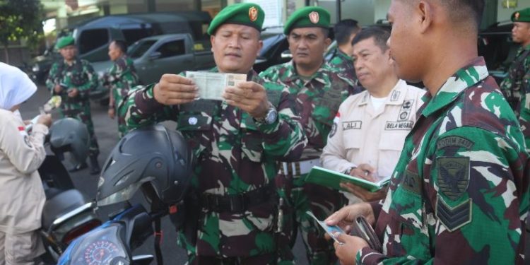 Mendadak !! Kodim 0410/KBL Mengecek Kelengkapan Kendaraan Personel