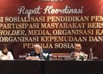 KPU Lampung Gelar Rapat Koordinasi Divisi Sosialisasi Pendidikan Pemilih dan Partisipasi Masyarakat