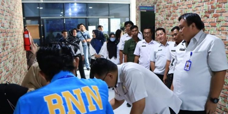 Staf Dinas Kominfotik Provinsi Lampung Ikuti Kegiatan Pembinaan Bahaya Narkoba