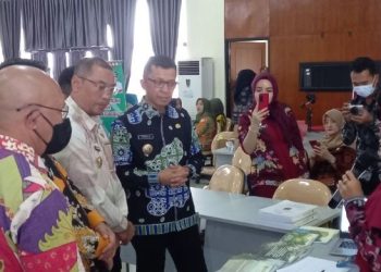 Senen Mustakim Launching Aplikasi Siap Diklat BPSDM Provinsi Lampung.