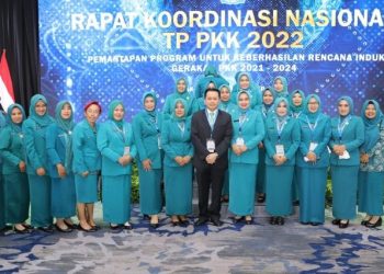 Ibu Riana Sari Arinal Ikuti Rakornas TP PKK di Jakarta