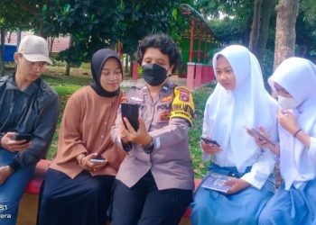 Aplikasi Polri Super Apps, Bhabinkamtibmas Polresta Lakukan Sosialisasi