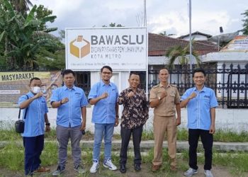 Kawal Pemilu, Bawaslu Dan JMSI Metro Tingkatkan Sinergitas