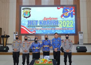 Kapolda Lampung : Mari Kita Wujudkan Reformasi Birokrasi Polri Melalui PNS Polri yang Makin Bersih, Berwibawa, dan Profesional