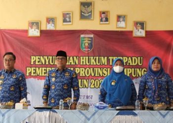 Pemprov Lampung Gelar Penyuluhan Hukum Terpadu di Kota Metro