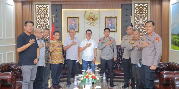 Persatuan Warga Bangka Belitung kunjungi Polda Lampung