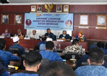 LAM Infokom Asesment Lapangan Akreditasi Prodi Sistem Informasi IIB Darmajaya