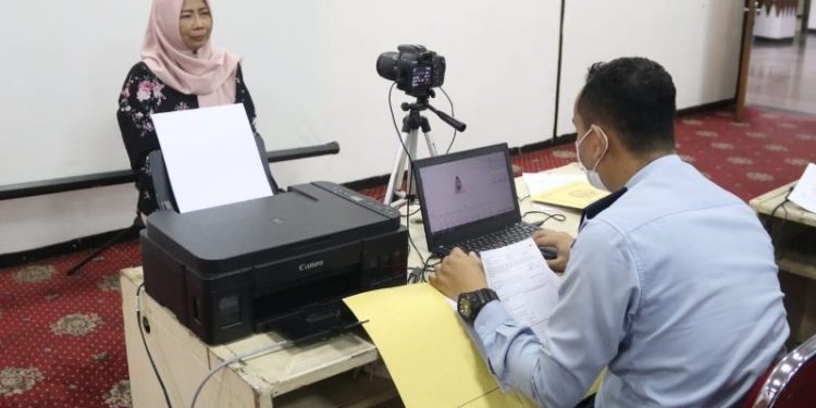 Pengurus Korpri Provinsi Lampung Gelar Kegiatan Pembuatan Paspor Bagi ASN