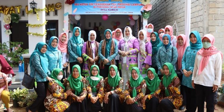 Tim Penggerak PKK Provinsi Lampung Kunker ke Lamtim
