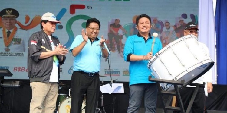 Herman Deru Ajak Peserta BSB Run kembali Ramaikan Sriwijaya Dempo Run Kota Pagar Alam Desember 2022