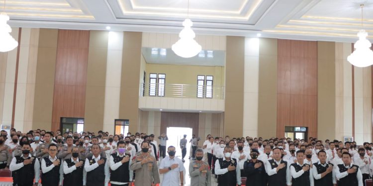 Personel Jajaran Polda Lampung Mengikuti Pelatihan Coaching Clinic Labfor