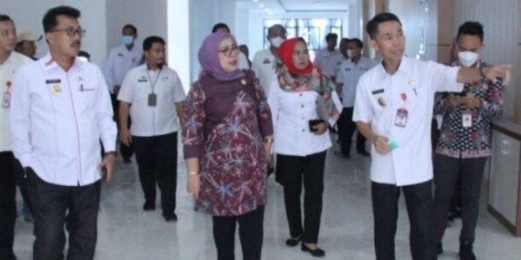 Ditinjau Tim KemenPAN-RB, Mall Pelayanan Publik Lamsel akan Beroperasi Januari 2023