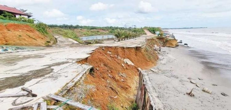 Abrasi Bikin Hancur Kawasan Wisata Sekunyit Bengkulu Selatan