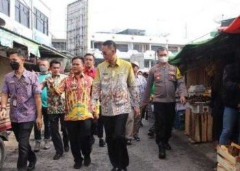 Jelang Nataru, Forkopimda Pringsewu Sidak Bahan Pokok di Sejumlah Pasar