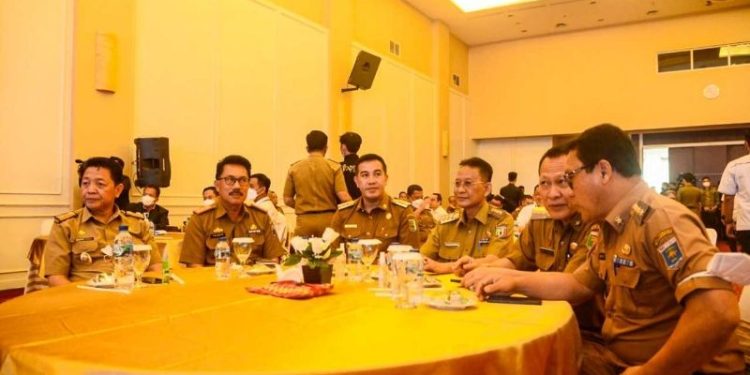 Bupati Pesawaran Hadiri Refleksi Akhir Tahun Kinerja Gubernur -Wakil Gubernur Lampung Tahun 2022