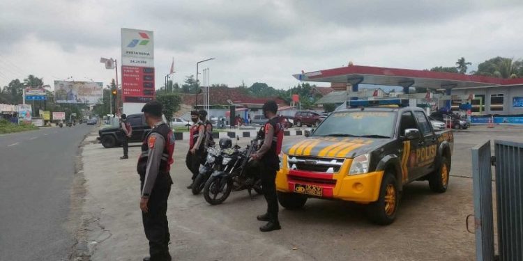 Polres Pesawaran Menggelar Operasi Lilin Krakatau 2022