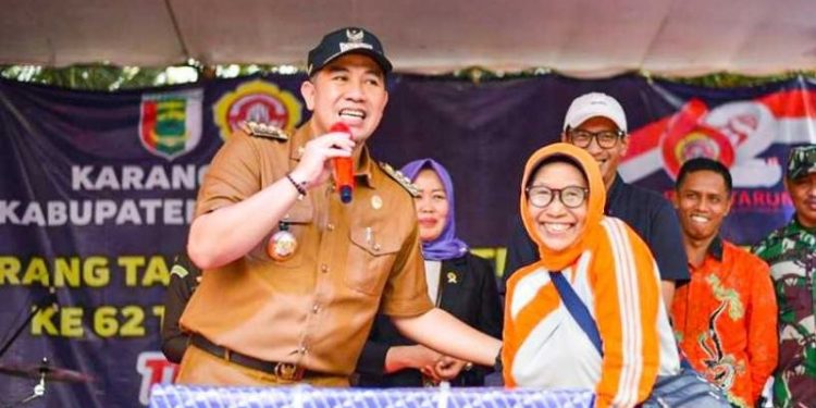 Bupati Dendi Ramadhona Hadiri Puncak BBKT Kabupaten Pesawaran ke-62 Tahun 2022