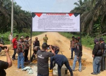 Pesangon Tak Dibayar, Eks Direktur Perusahaan Sawit Ini Tutup Akses Jalan