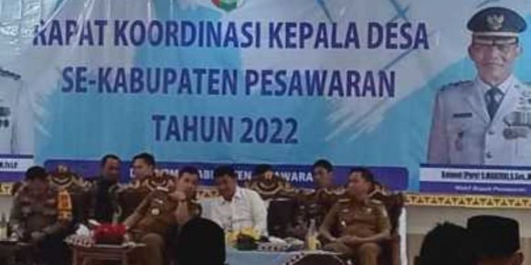 Rakor Kades, Dendi Ramadhona Dorong Kades Benahi Pesawaran