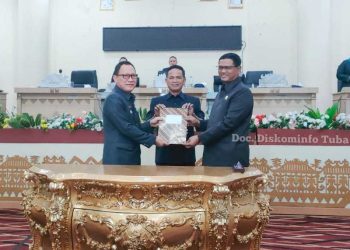 Pj. Bupati Qudrotul Ikhwan Perdana Hadiri Rapat Paripurna DPRD Tulang Bawang