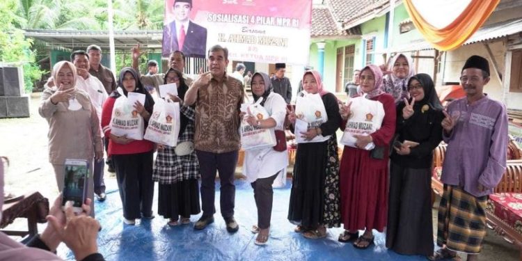 Ahmad Muzani, Sekjend DPP Gerindra Sapa Masyarakat Pringsewu