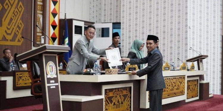 Perda RTRW Pringsewu 2O22-2O42 Disahkan