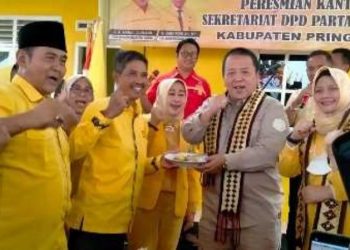 Arinal Djunaidi Resmikan Kantor DPD II Partai Golkar Pringsewu