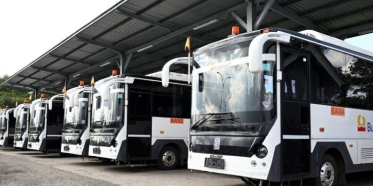 PTBA Operasionalkan 15 Unit Bus Listrik Di Lampung Dan Sumsel – Mentari ...