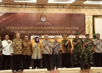 KPU Meranti Usulkan 5 Dapil ? Ini Penjelasan Ketua KPU saat Uji Publik