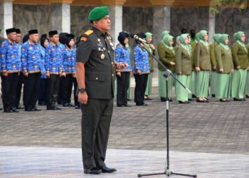 Peringati Hari Juang TNI AD 2022, Korem 043/Gatam Ziarah ke TMP