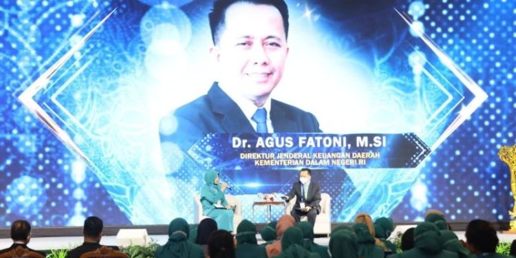 Pada Rakor TP-PKK Tahun 2022, Dirjen KEUDA Kemendagri Jelaskan Penganggaran Kegiatan PKK di Daerah